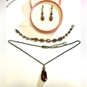 🎁💎Givenchy Jewelry Set: necklace, bracelet, & earrings. NWOT. Great gift idea!